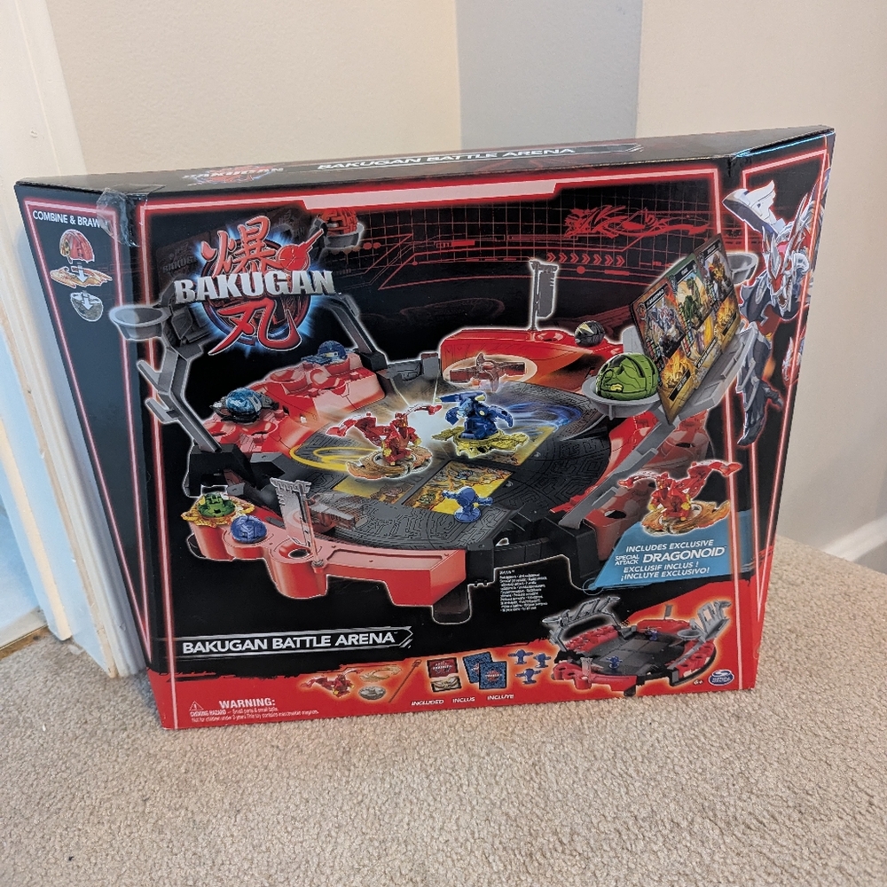 New in Box Bakugan Battle Arena
